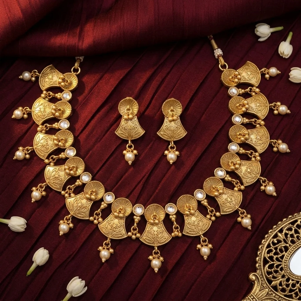 Best Gold Plated Necklace Set