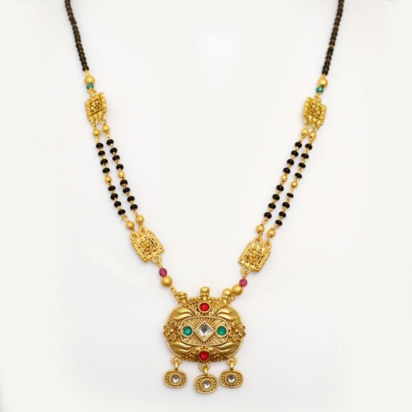 Daily Wear Gold Pleated Mangalsutra