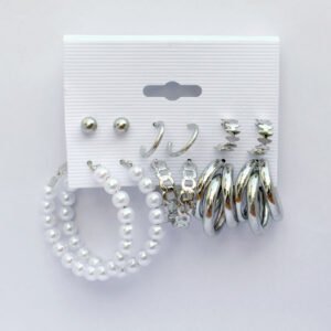 Combo Earrings Set 6 pair