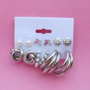 Beautiful Combo Earrings Set 6 pair