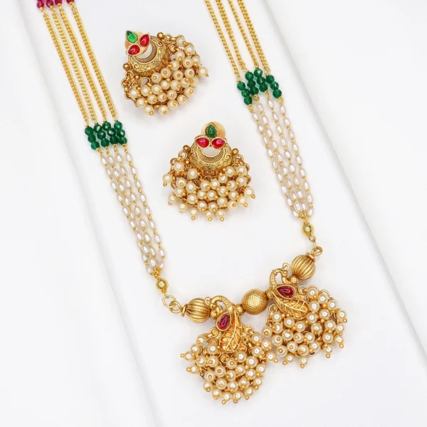 Gold Plated Fancy Peacock Mangalsutra