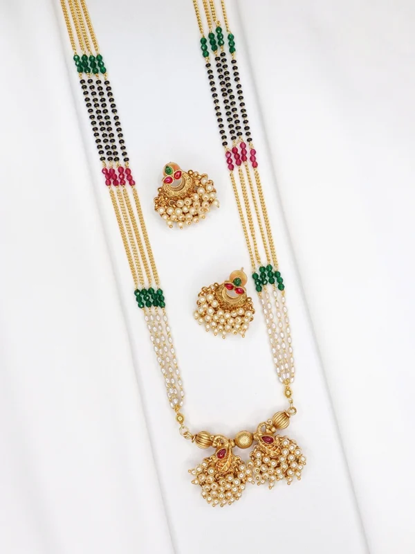 Mangalsutra with Earrings