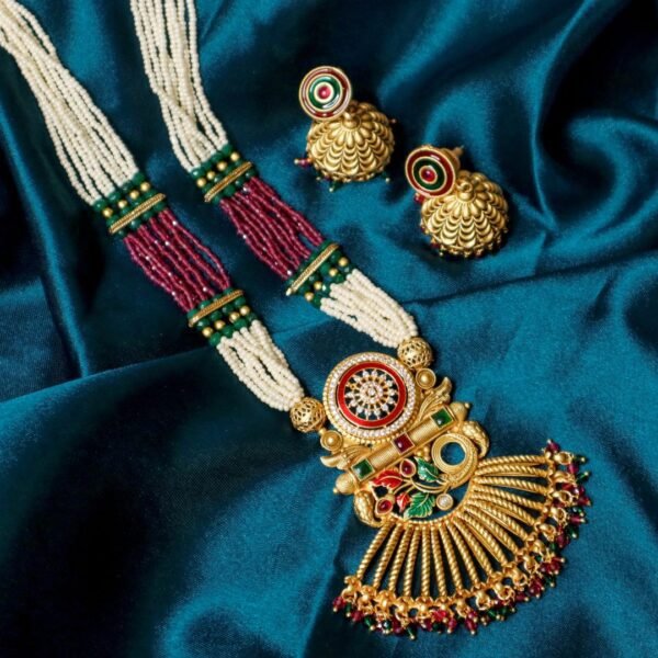 Rajwadi jewellery Set latest Design