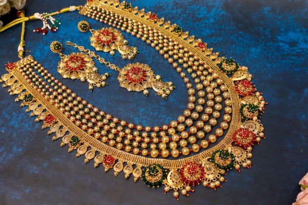 Full Size Peshwai Bridal Jewellery Set - Image 2