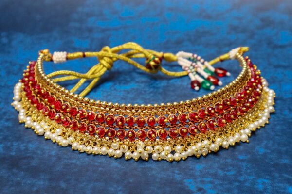 Gold Plated Red Choker