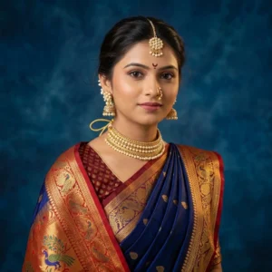 Gold Plated White Chokar