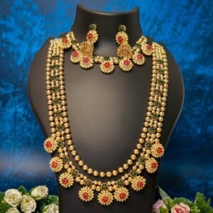 peshwai bridal jewellery set