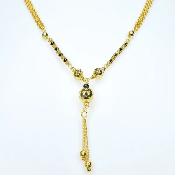 Designer Gold Plated 18in Mangalsutra