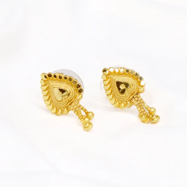 Traditional Gold plated earrings