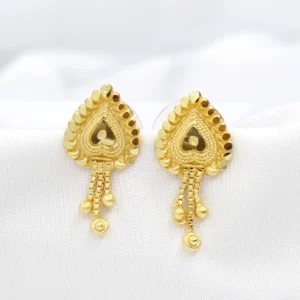 Traditional Gold plated earrings