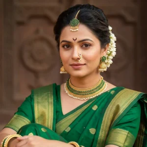 Gold Plated Green Choker