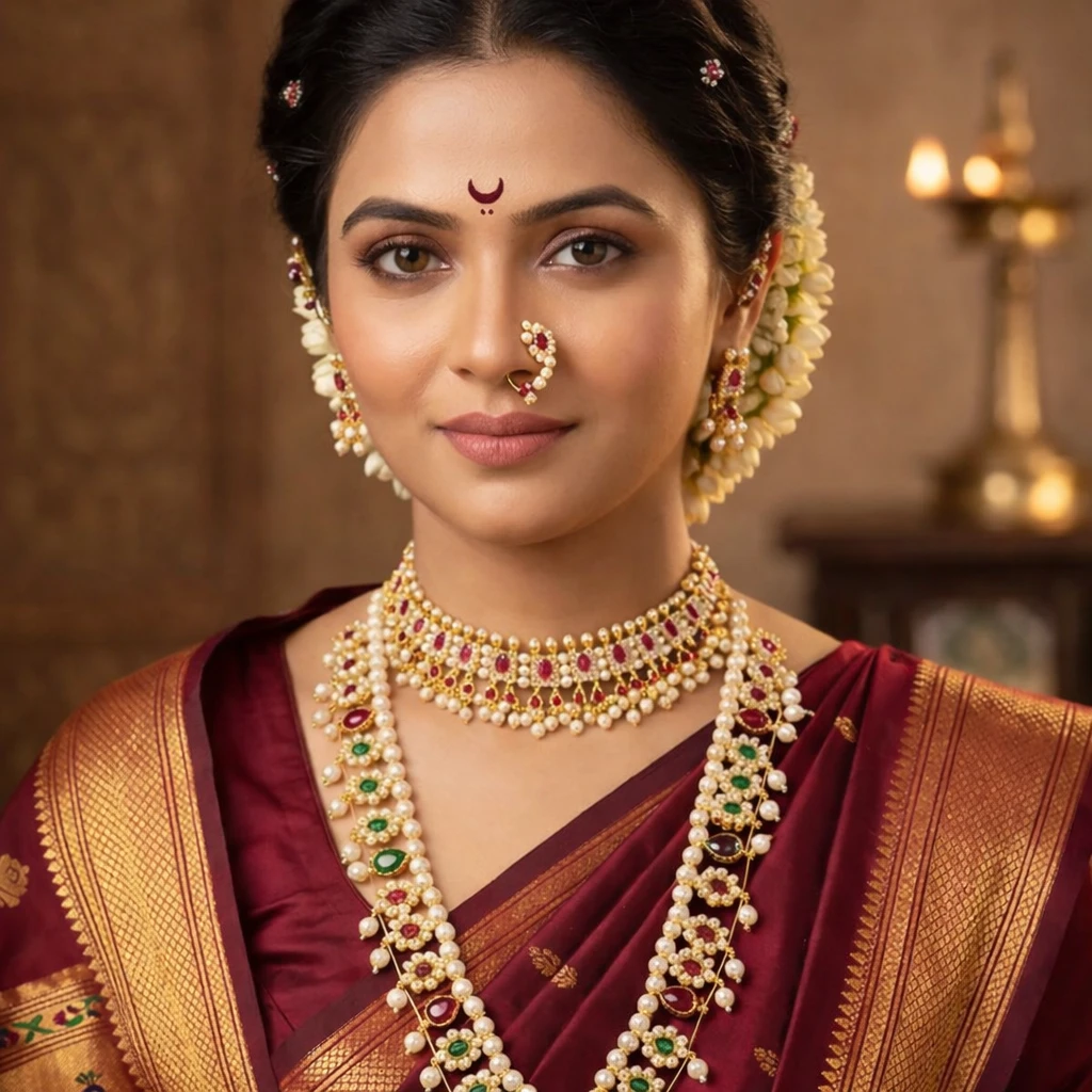 Vivah Special Kolhapuri Saaj with Chinchpeti Combo